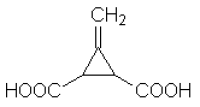 3-Methylene-cyclopropane-trans-1,2-dicarboxylic acid